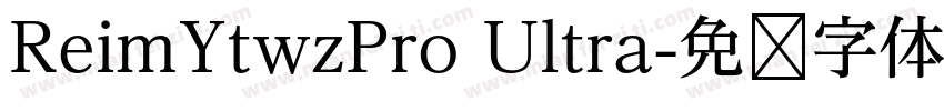 ReimYtwzPro Ultra字体转换